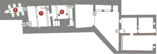 Plan des caves