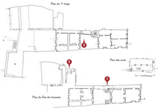 Plan de l'hôtel d'Egremont